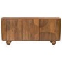 Large Mango Wood Sideboard with Ball Feet - Ivan