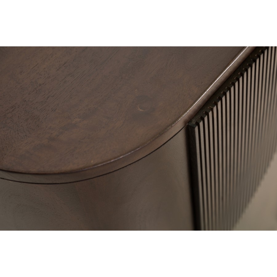 Large Walnut Sideboard with Ball Feet - Ivan