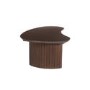 Kidney Shaped Walnut Nest of 2 Coffee Tables - Ivan