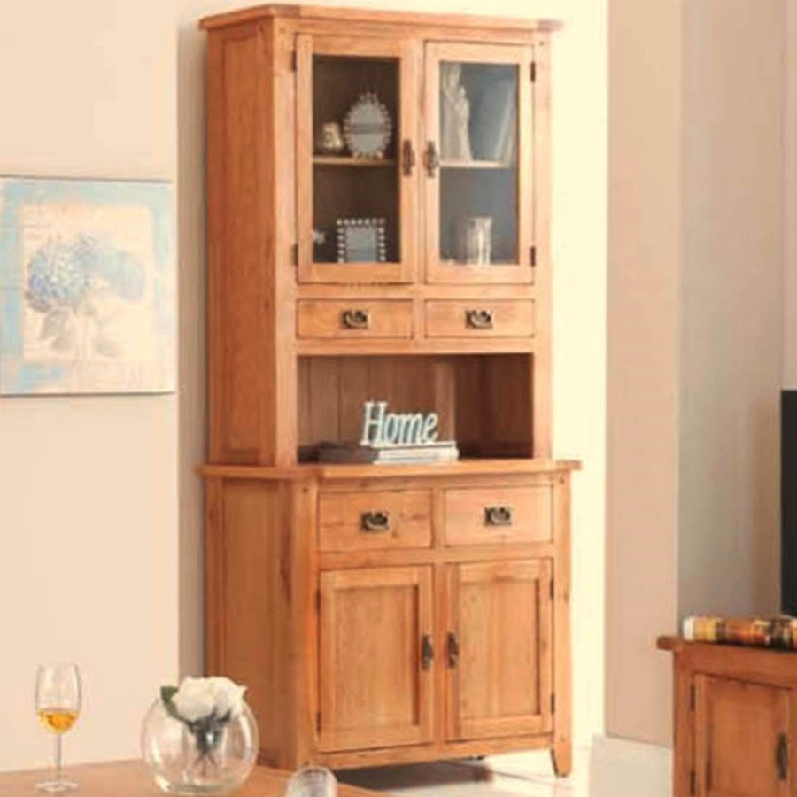 Heritage Furniture Cherbourg Rustic Oak Small Dresser
