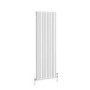 Reggio White Vertical Triple Column Traditional Radiator 1500x560mm 5626 BTU - Cast Iron Style