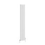 Reggio White Vertical Triple Column Traditional Radiator 1800x290mm 3327 BTU - Cast Iron Style