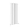 Riace White Vertical Flat Designer Radiator 1600x680mm Double Panel 6145 BTU