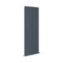 Riace Anthracite Vertical Flat Designer Radiator 1800x680mm Double Panel 6947 BTU