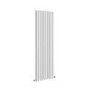 Sorrento White Vertical Oval Designer Radiator 1800x590mm Double Panel 6229 BTU