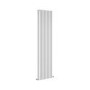 Ravello White Vertical Square Designer Radiator 1800x450mm Double Panel 5357 BTU