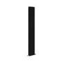 Riace Midnight Black Vertical Flat Designer Radiator 1800x272mm Double Panel 2778 BTU