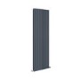 Riace Anthracite Vertical Flat Designer Radiator 1600x544mm Double Panel 4916 BTU