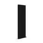 Riace Midnight Black Vertical Flat Designer Radiator 1800x544mm Double Panel 5557 BTU