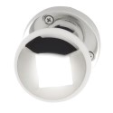 VEDEABP65 Internal Silver Polished Chrome Bathroom Knob Door Handle with Lock, Latch and Hinges Pack - 65mm Latch - Vedea - XL Joinery