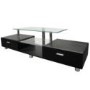 MDA Designs Vega AV TV Unit in Silver & Black