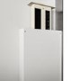 Rectangular Backlit Bathroom Mirror with Battery Operated Lights 700 x 500mm - Vela