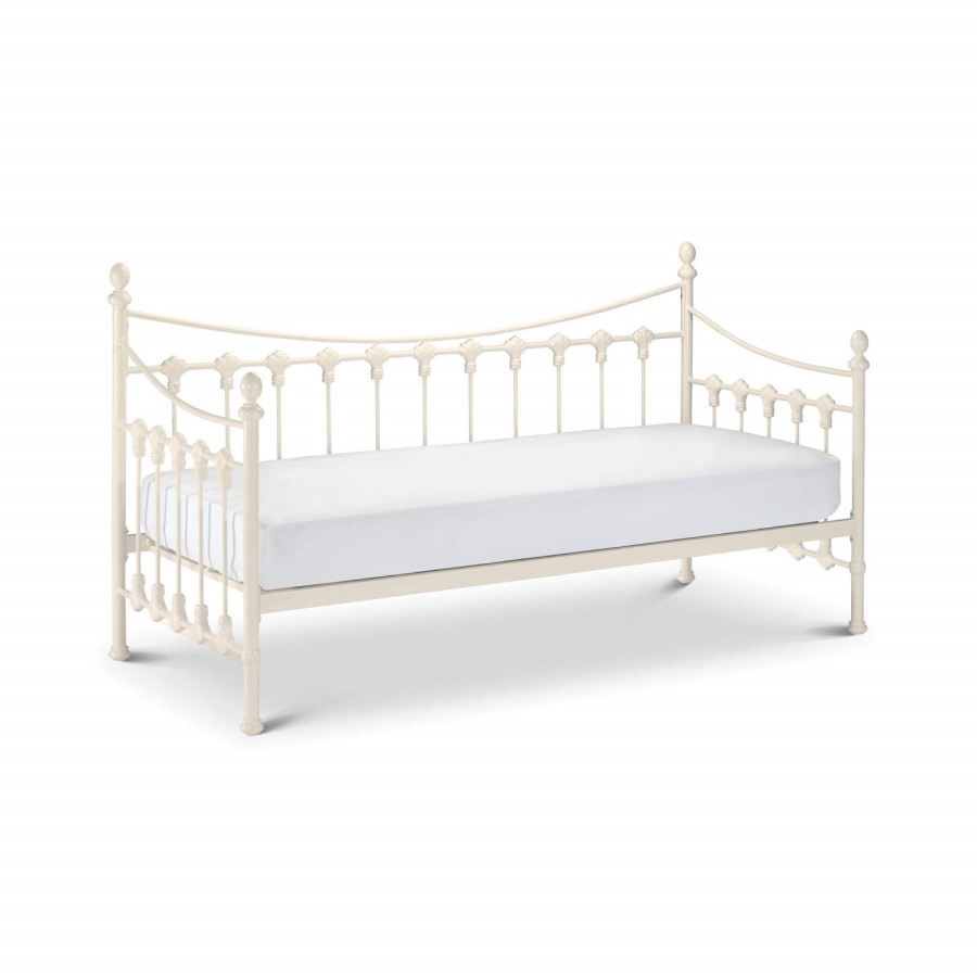 GRADE A2 - Julian Bowen Versailles Stone White Daybed