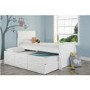 Verona White Captains Bed - Trundle Bed Included