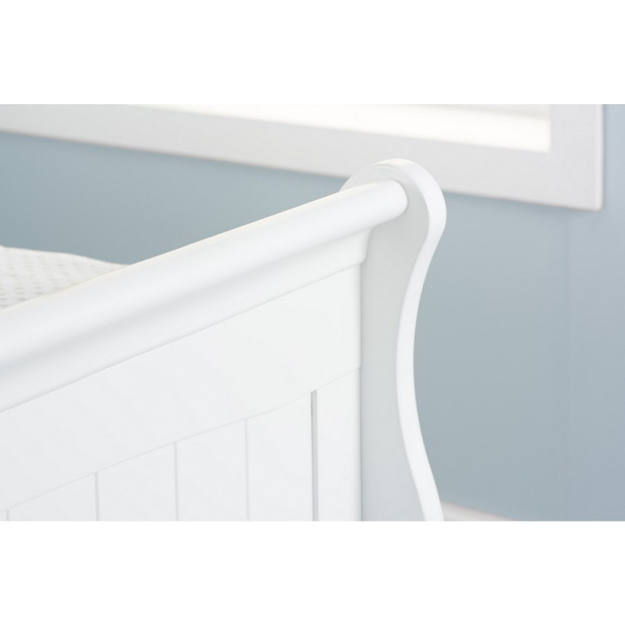 Verona White Captains Bed - Trundle Bed Included