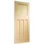 Internal Pine 1930s 4-Panel Door - Unfinished - 1981 x 838 x 35mm - Vine DX Essential - XL Joinery
