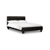 Julian Bowen Vienna Upholstered Black Small Double Bed