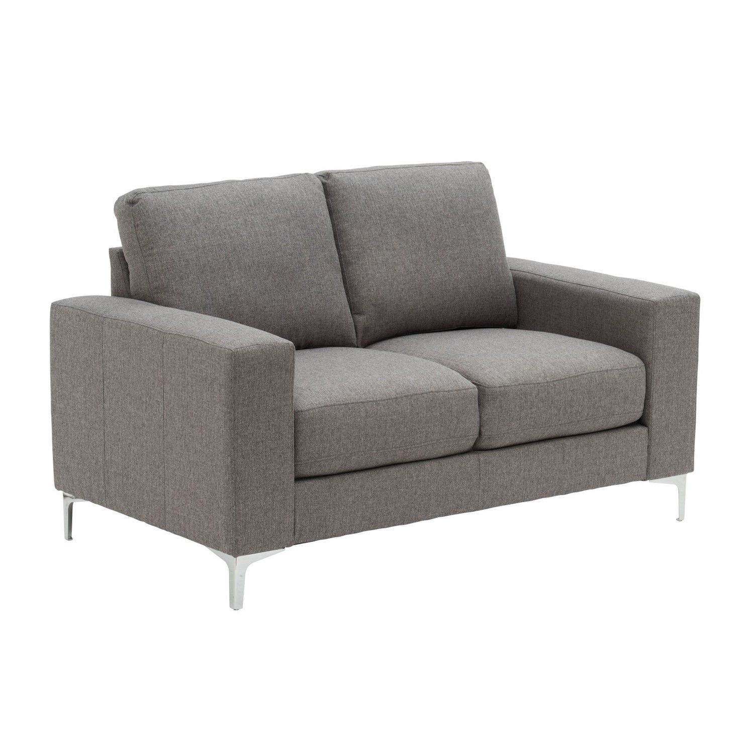Uixe 63 Straight Arm 2-Seater Sofa in Gray FOP-LS0003-GY