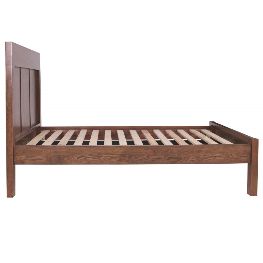 Vineyard Dark Oak King Size Bed Frame