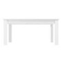 White Gloss Extendable Dining Table - Seats 4-6 - Vivienne