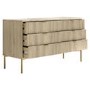 ONLY OPENED - Valencia Wide Chest 6 Drawer In Wood