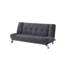GRADE A1 - Vogue Grey Sleeper Sofa Bed - LPD Collection