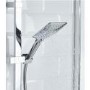 Bristan Vertico Thermostatic Mixer Bar Shower with Square Overhead & Handset