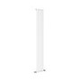 Riace White Vertical Flat Designer Radiator 1800x272mm Single Panel 1803 BTU