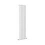 Sorrento White Vertical Oval Designer Radiator 1800x472mm Single Panel 3373 BTU