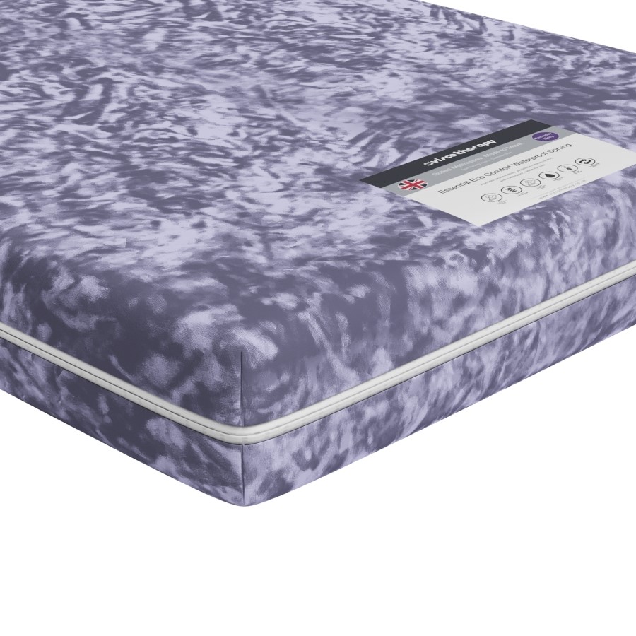 Single Waterproof Memory Foam Rolled Mattress with Removable Cover- Sleepful Essentials