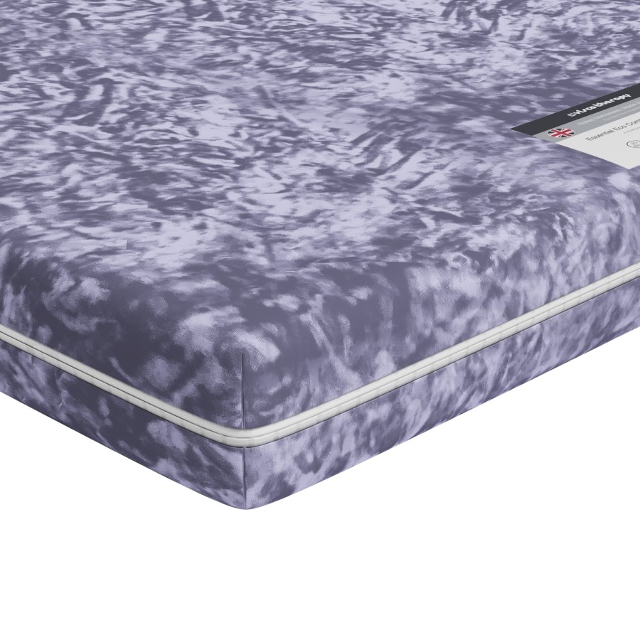 Small Double Waterproof Memory Foam Rolled Mattress with Removable Cover - Sleepful Essentials