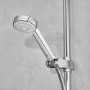 Aqualisa Visage Q Smart Digital Shower Concealed with Adjustable and Wall Fixed Head HP/Combi