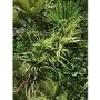Green & White Artificial Flower Box 41 x 29cm- Vistafolia 