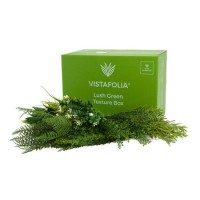 Lush Green Artificial Flower Box 41 x 29cm  - Vistafolia 