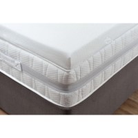 Visco Therapy Topper 5000 4FT6 Double Memory Foam Topper with Cover