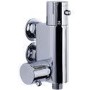 Vertical Thermostatic Bar Valve Excludes Shower Handset