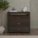 Dark Mango Wood Chest of 3 Drawers - Vixen