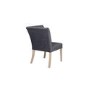 Dark Grey Fabric Corner Dining Bench Piece - Valent
