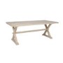 Oak Rectangle Trestle Table - Valent
