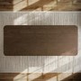 Walnut Finish Extendable 6-8 Seater Dining Table - Wave
