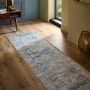 Washable Persian Blue Runner Rug - 200 x 67 cm - Venice - Origins