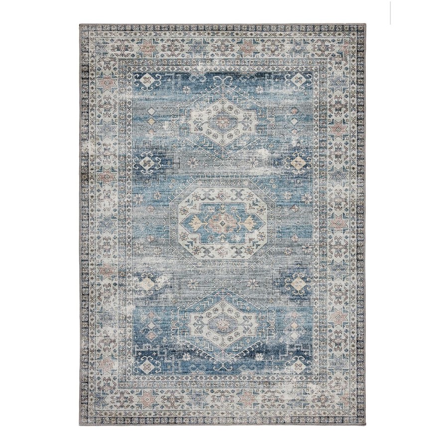 Washable Persian Blue Rug - 170 x 120 cm - Venice - Origins