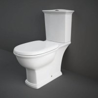 Close Coupled Toilet with Soft Close Seat - RAK Washington Close Coupled Toilet with Soft Close Seat - RAK Washington