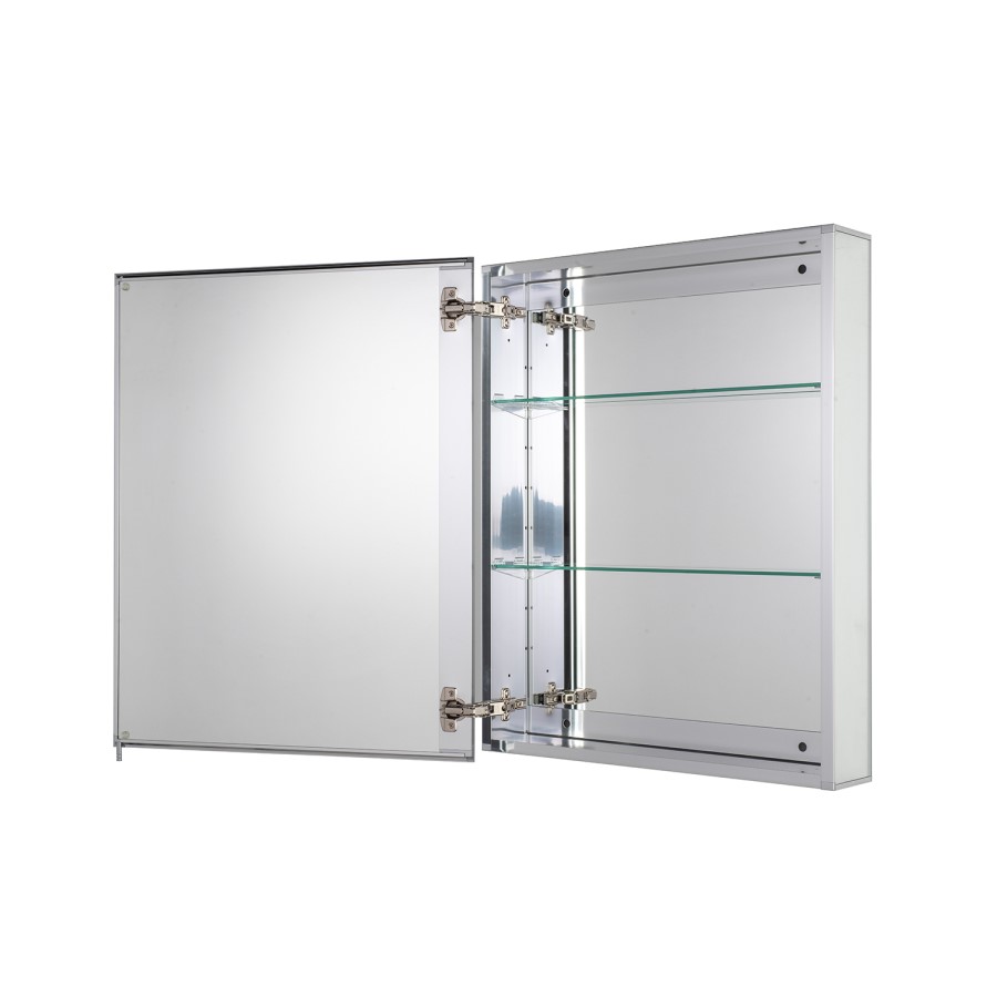 Croydex Chrome Mirrored Bathroom Cabinet 610 x 760mm