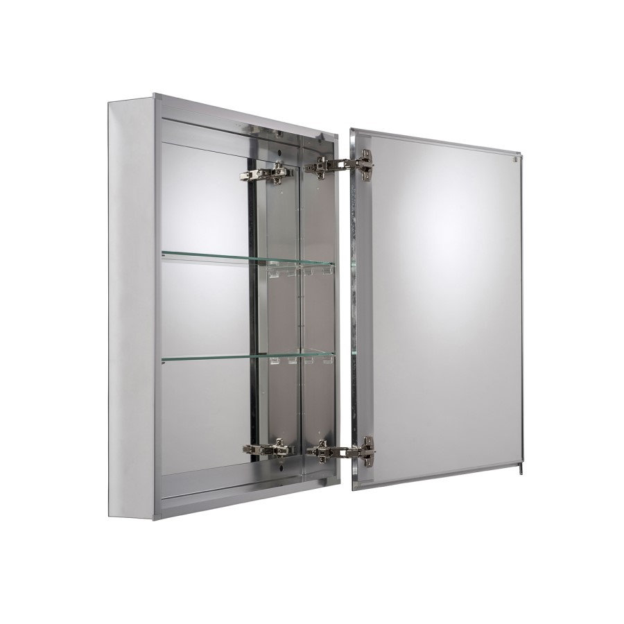 Croydex Chrome Mirrored Bathroom Cabinet 610 x 760mm
