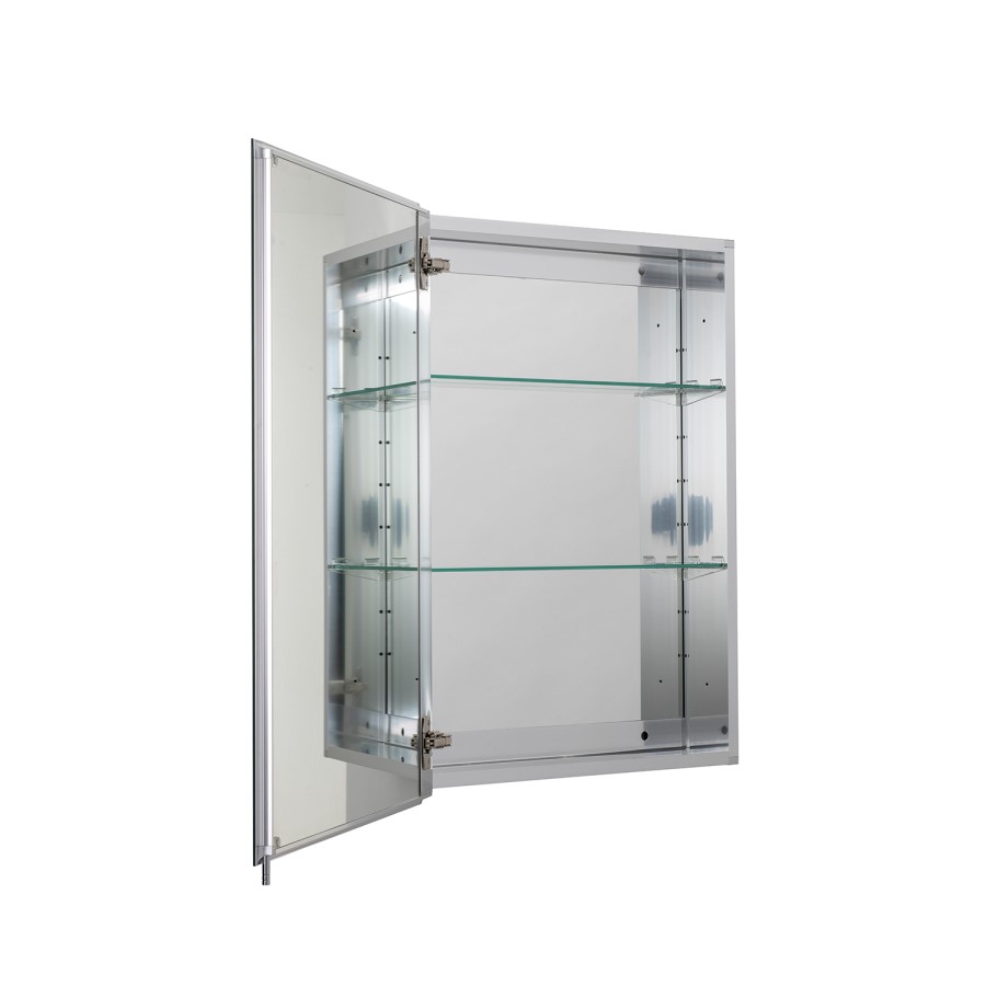 Croydex Chrome Mirrored Bathroom Cabinet 610 x 760mm