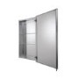 Croydex Chrome Mirrored Bathroom Cabinet 610 x 760mm