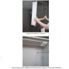Oval Chrome Mirrored Bathroom Wall Cabinet 535 x 790mm - Croydex