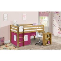 Julian Bowen Wendy Midsleeper Bed in Solid Pine