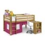 Julian Bowen Wendy Midsleeper Bed in Solid Pine
